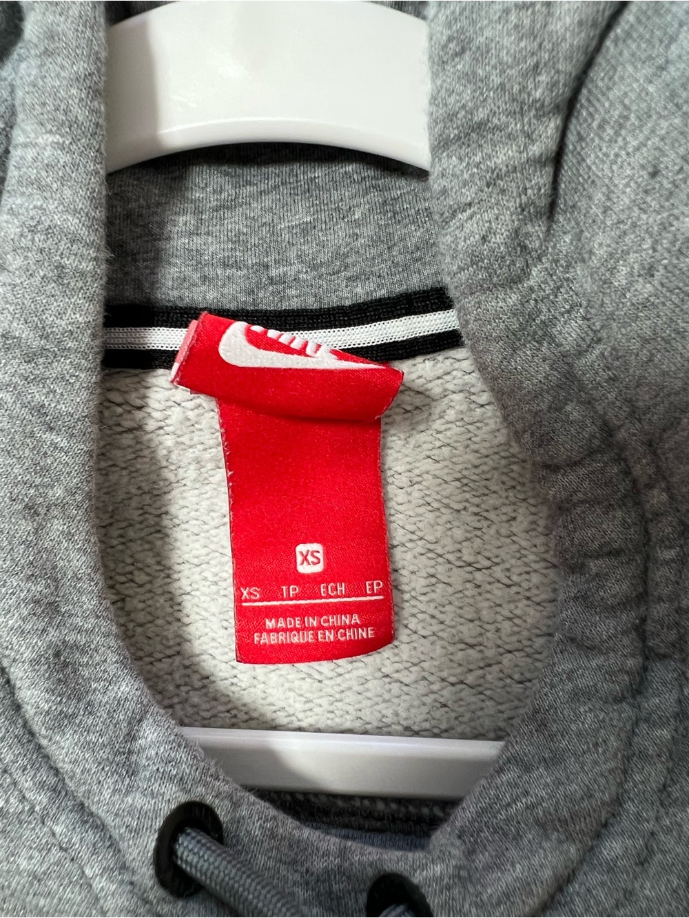 Nike Gray Pullover Hoodie - Picture 5 of 9